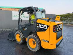 JCB 135HD SKIDSTEER LOADER*2990 HOURS*C/W BUCKET*YEAR 2018*VIDEO*