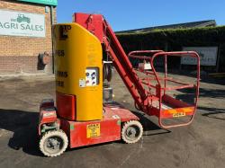 HAULOTTE HM10P MANLIFT*NEEDS CHARGING*VIDEO*