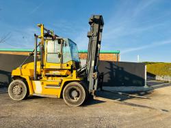 KALMAR DCE 100-6 2 STAGE MAST FORKLIFT *YEAR 2009*VIDEO*