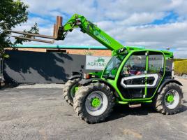 MERLO TF33.7 115 TURBO TELEHANDLER*AG SPEC *C/W PALLET TINES*YEAR 2017*VIDEO*