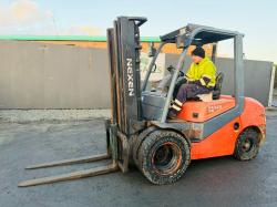 NEXEN FD35 CONTAINER SPEC FORKLIFT*C/W PALLET TINES*YEAR 2015*VIDEO*