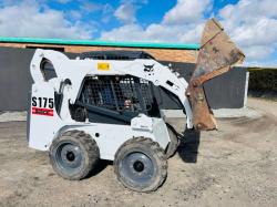 BOBCAT S175 HIGHLIFT SKIDSTEER *C/W 3 IN 1 BUCKET*READING 2621 HOURS*VIDEO*
