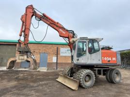 ATLAS 1404M WHEELED EXCAVATOR*C/W ROTATING SLECETOR GRAB*VIDEO*