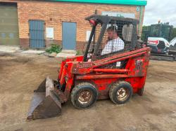 THOMAS T80 SKIDSTEER*C/W BUCKET*VIDEO*