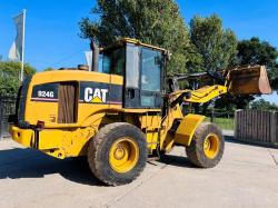 CATTERPILLAR 924G 4WD LOADING SHOVEL C/W REVERSE CAMERA *VIDEO*