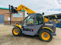 DIECI 190 TELEHANDLER*C/W PALLET TINES*VIDEO*