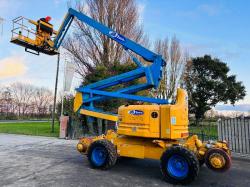 GENIE Z-60/34 4WD ARTICULATED RAIL ROAD BOOM LIFT * 20.3 METER REACH *VIDEO*