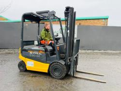 STILL R60-25 ELECTRIC FORKLIFT*C/W PALLET TINES*VIDEO*