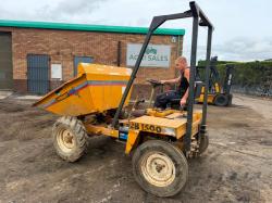 WINGET 2B1500 STRAIGHT TIP DUMPER*C/W ROLL BAR*VIDEO*