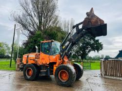 DOOSAN DL 250 4WD LOADING SHOVEL *YEAR 2012* C/W THREE IN ONE BUCKET *VIDEO*