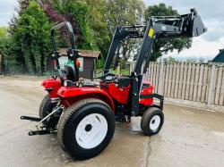 BRAND NEW SIROMER 304 FIELD RANGE 4WD TRACTOR *YEAR 2023* CW LOADER *VIDEO*