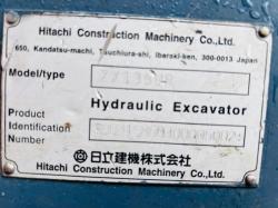 HITACHI ZAXIS 135UR TRACKED EXCAVATOR C/W FRONT BLADE *VIDEO*