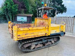 YANMAR C30R TRACKED DUMPER *YEAR 2009* C/W ROLE FRAME AND CANOPY *VIDEO*