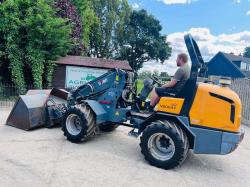 GIANT V6004 4WD TELEHANDLER *YEAR 2012, ONLY 1025 HOURS* C/W BUCKET*VIDEO*