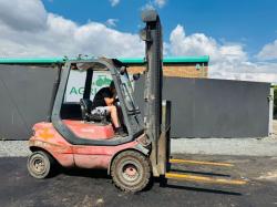 LINDE H30D-03 FORKLIFT*C/W PALLET TINES*VIDEO*