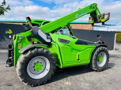 MERLO TF33.7 115 TURBO TELEHANDLER*AG SPEC *C/W PALLET TINES*YEAR 2017*VIDEO*