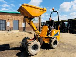 THWAITES 1 TONNE HIGH TIP DUMPER*YEAR 2019*ONLY 1504 HOURS*VIDEO*