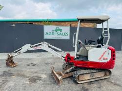 TAKEUCHI TB216 EXCAVATOR*C/W BUCKET*YEAR 2015*VIDEO*