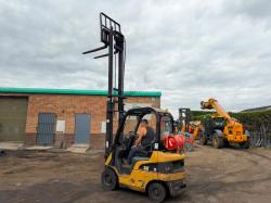CATERPILLAR GP18N FORKLIFT*C/W PALLET TINES*VIDEO*