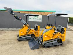 NEW*NEWRICK ZW480 PEDESTRIAN LOADER*C/W BUCKET*2025*CHOICE OF 2*VIDEO*