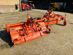 KUBOTA R16G/ RSP 16K ROTOVATORS* CHOICE OF 2*VIDEO*