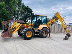 FERMEC 960 4WD EQUAL WHEELED BACKHOE DIGGER C/W REAR QUICK HITCH 