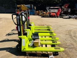 PRAMAC ELECTRIC PALLET TRUCKS*CHOICE OF 4*YEAR 2021/2022*VIDEO*