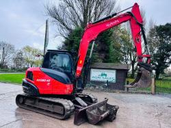 KUBOTA KX080-4TRACKED EXCAVATOR *YEAR 2020, 3465 HOURS* C/W QUICK HITCH *VIDEO*