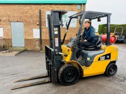 CATERPILLAR GP25NT FORKLIFT*C/W PALLET TINES*YEAR 2013*VIDEO*