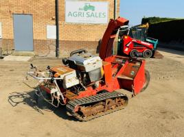 FUJII FSR1100GKD TRACKED SNOW BLOWER* SWAY & TILT*VIDEO*