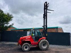 MANITOU M26-4 4X4 FORKLIFT*READING 2932 HOURS*C/W PALLET TINES*VIDEO*