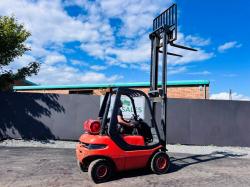 LINDE H25T GAS FORKLIFT *C/W PALLET TINES*VIDEO*