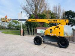 HAULOTTE H23TPX AIREL PLATFORM *23 METER REACH, YEAR 2013, 3440 HOURS*VIDEO*