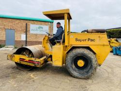 SUPER PAC 600 WHEELED ROLLER*C/W DEUTZ ENGINE*VIDEO*