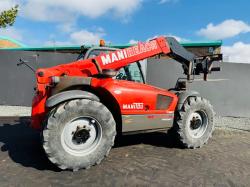 MANITOU MLT 633-120 LS TURBO TELEHANDLER*C/W PALLET TINES*VIDEO*