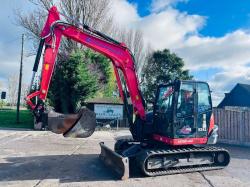 KUBOTA KX080-4A2 EXCAVATOR *YEAR 2020, 3137 READING* C/W 3 X BUCKETS *VIDEO*
