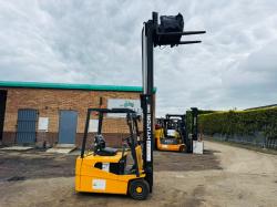 HYUNDAI HBF 15T ELECTRIC FORKLIFT*C/W CHARGER*VIDEO*