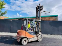 DOOSAN D25S-5 2 STAGE MAST FORKLIFT*YEAR 2012*VIDEO*