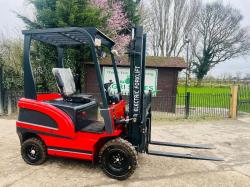 UNUSED STIPP CPD-15 BATTERY FORKLIFT * YEAR 2022* C/W PALLET TINES *VIDEO*