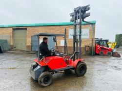 AUSA CE-11 ROUGH TERRAIN FORKLIFT*C/W SIDESHIFT*VIDEO*