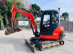 KUBOTA KX71-3 EXCAVATOR *YEAR 2014, 4211 HOURS, ONE OWNER FROM NEW*VIDEO*