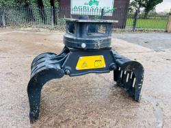 UNUSED MUSTANG GRP150 HYDRAULIC ROTATING SELECTOR GRAB *YEAR 2023* VIDEO *