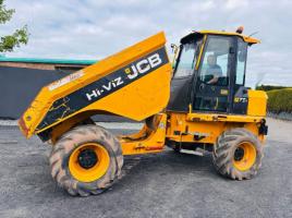 JCB 7FT 7 TONNE STRAIGHT TIP DUMPER* READING 1285 HOURS*YEAR 2018*VIDEO*