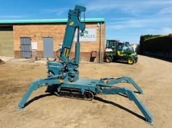 UNIKON MOBILE SPIDER CRANE*C/W SUPPORT LEGS*VIDEO*