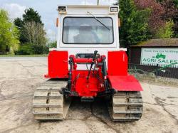 MITSUBISHI MT-140 TRACKED TRACTOR *3971 HOURS* C/W FRONT LINKAGE *VIDEO*