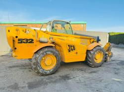 JCB 532-120 4WD TELEHANDLER*C/W PALLET TINES*VIDEO*