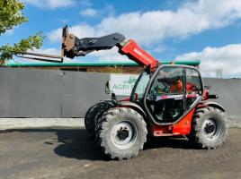 MANITOU MLT 633-120 LS TURBO TELEHANDLER*C/W PALLET TINES*VIDEO*