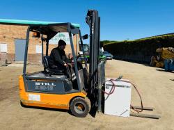 STILL R20-18 ELECTRIC FORKLIFT*C/W CHARGER*VIDEO*