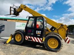 CATERPILLAR TH63 TELEHANDLER*C/W JACK LEGS*VIDEO*
