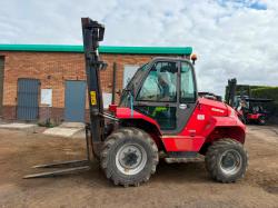 MANITOU M30-4 FORKLIFT*C/W PICK UP HITCH*YEAR 2017*7604 HOURS*VIDEO*